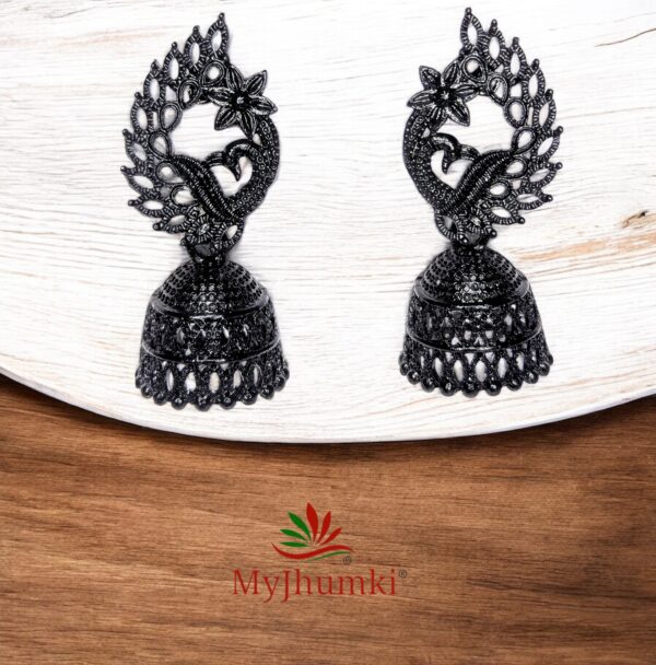Oxidised Jhumka Earring For Women